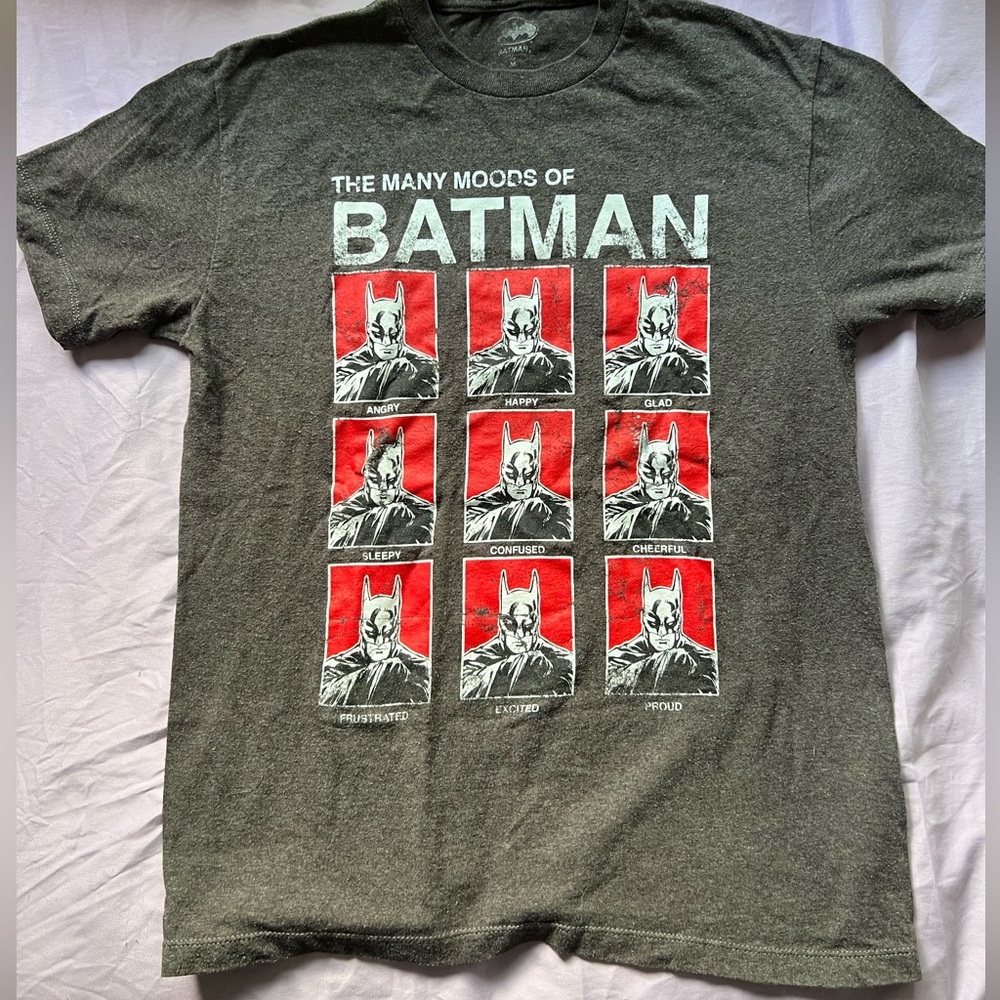 Batman Graphic Gray T-Shirt